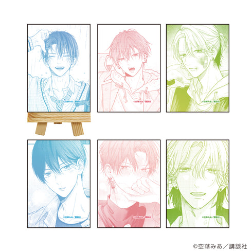 『たまらないのは恋なのか』キャンバスボードミニ01/コンプリートセット(全6種)(公式イラスト)