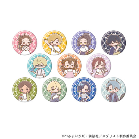 『メダリスト』缶バッジ04/ピクニックver. ブラインド(全11種)(グラフアートイラスト)【BOX】【202609再販】