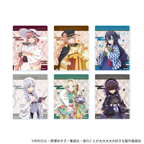 『君のことが大大大大大好きな100人の彼女』アクリルカード02/トレーディング(全6種)(描き下ろしイラスト)【BOX】【202609再販】