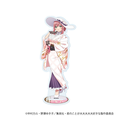 『君のことが大大大大大好きな100人の彼女』アクリルスタンド19/花園羽香里 モダンレトロver(描き下ろしイラスト)【202609再販】
