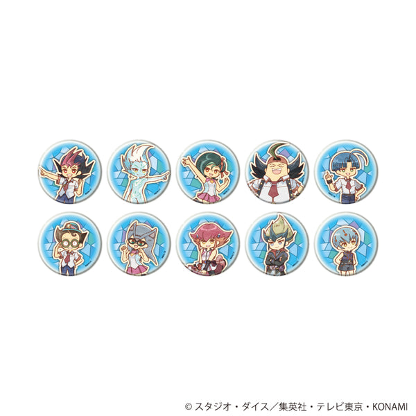 『遊☆戯☆王ZEXAL』缶バッジ10/コンプリートセット(全10種)(レトロアートイラスト)