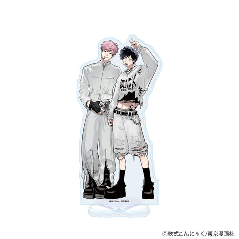 "Soft Konnyaku Sensei" Acrylic Stand 01 / "Group-Focused BL Fair ~Café Time with the Idols~" (Newly Drawn Illustration)
