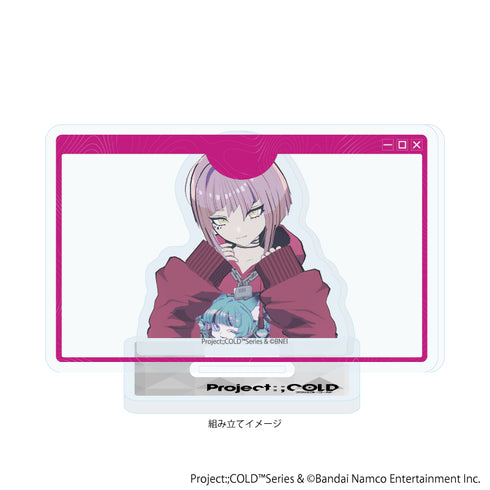『Project:;COLD』アクリルスタンドプレートシリーズ」05/墨田 季楽々(公式イラスト)