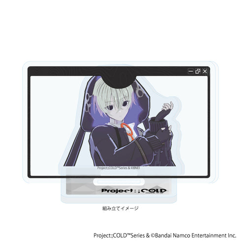 『Project:;COLD』アクリルスタンドプレートシリーズ」06/イオリ・ハートフィールド(公式イラスト)