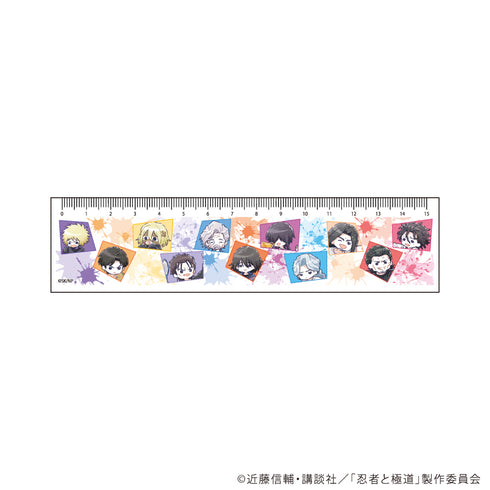『忍者と極道』定規15cm01/集合イラスト(グラフアートイラスト)