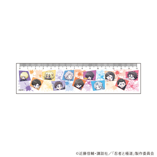 『忍者と極道』定規15cm01/集合イラスト(グラフアートイラスト)