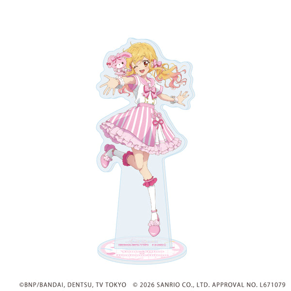 『アイカツスターズ!×サンリオキャラクターズ』アクリルスタンド11/虹野ゆめ×ぼんぼんりぼん(コラボイラスト(等身))