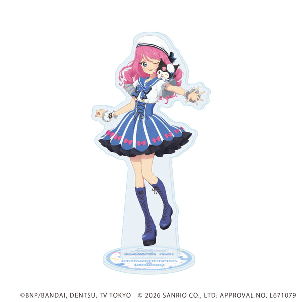 『アイカツスターズ!×サンリオキャラクターズ』アクリルスタンド12/桜庭ローラ×クロミ(コラボイラスト(等身))