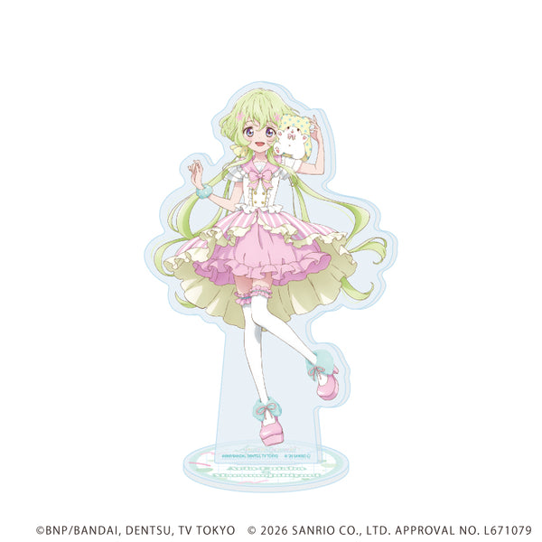 『アイカツスターズ!×サンリオキャラクターズ』アクリルスタンド15/双葉アリア×まるもふびより(コラボイラスト(等身))