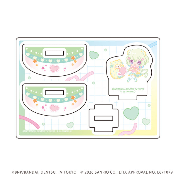 『アイカツスターズ!×サンリオキャラクターズ』ゆらゆらアクリルスタンド10/双葉アリア×まるもふびより(コラボイラスト(ミニキャラ))