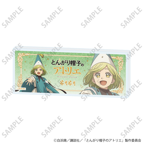 『とんがり帽子のアトリエ』ミニアクリルブロック01/ココ(公式イラスト)