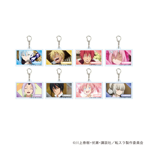 『転生したらスライムだった件』アクリルキーホルダー09/コンプリートセット(全8種)(場面写イラスト)