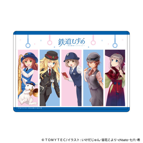 "Railway Girls" Character Clear Case 01 / Group (Official Illustration)