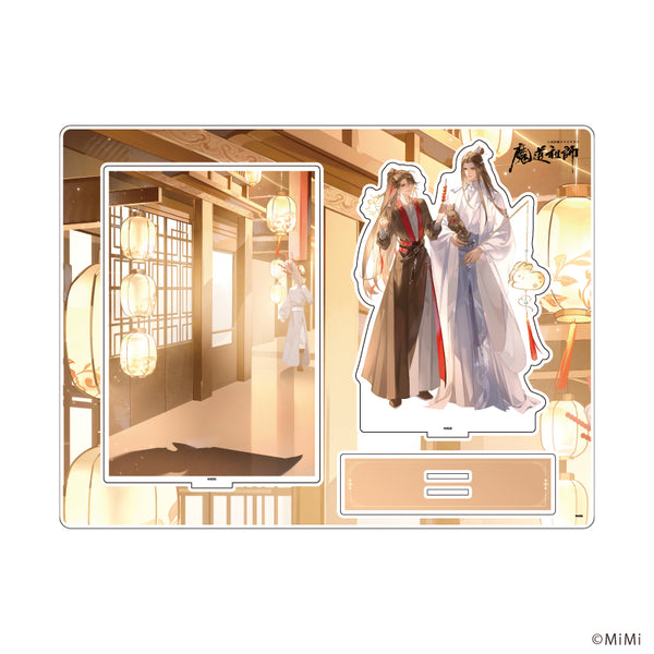 『大河幻想ラジオドラマ魔道祖師』アクリルジオラマ」02/魏無羨&藍忘機(原作) デートver.(描き下ろしイラスト)