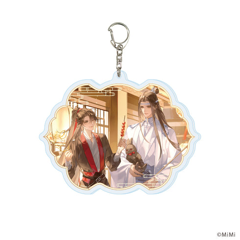 『大河幻想ラジオドラマ魔道祖師』デカアクリルキーホルダー」02/魏無羨&藍忘機(原作) デートver.(描き下ろしイラスト)
