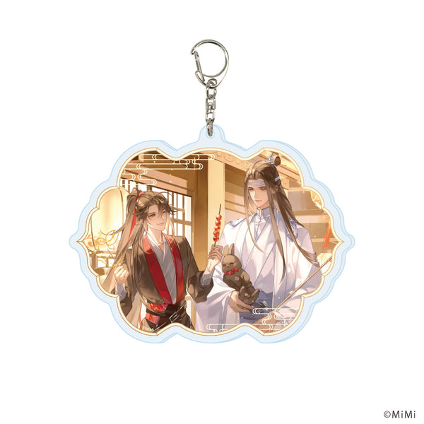 『大河幻想ラジオドラマ魔道祖師』デカアクリルキーホルダー」02/魏無羨&藍忘機(原作) デートver.(描き下ろしイラスト)