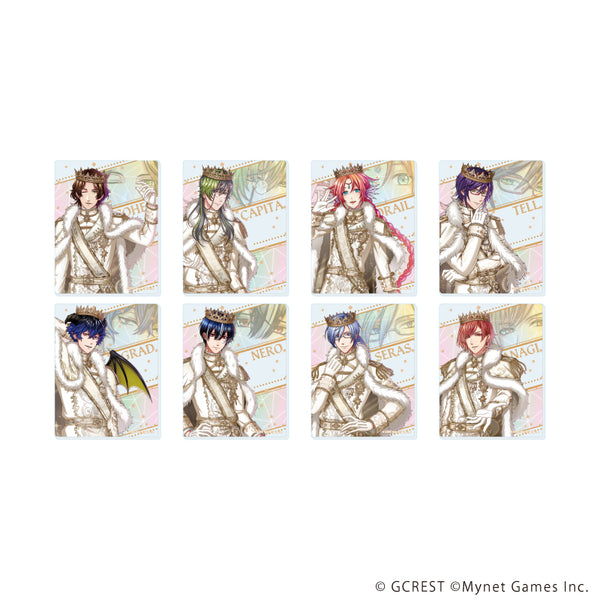 "The Kingdom of Dreams and the 100 Sleeping Princes" Acrylic Card Set 19 / Complete Set (8 Varieties) (Official Artwork)