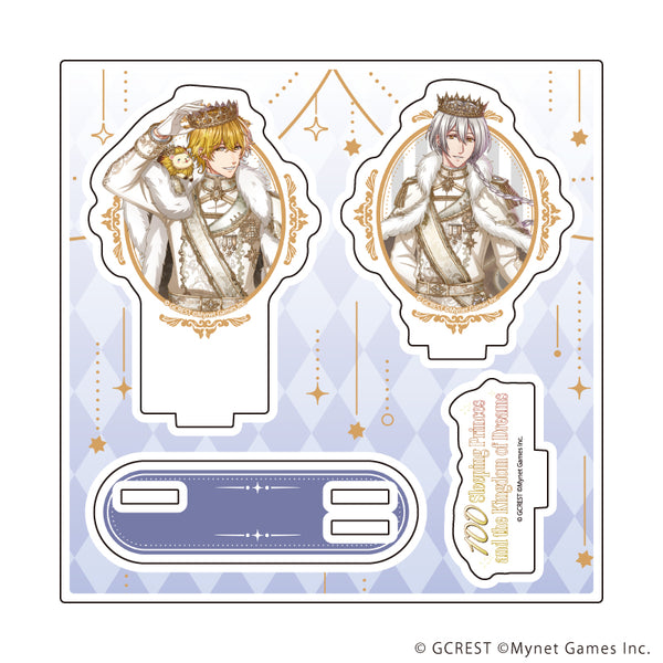 "The Kingdom of Dreams and the 100 Sleeping Princes" Acrylic Stand Plate 74 / Hercules & Luke (Official Illustration)