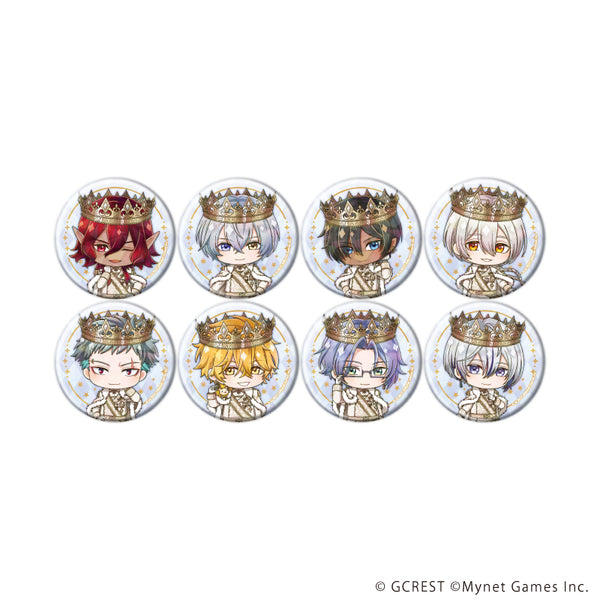 "The Kingdom of Dreams and the 100 Sleeping Princes" Hologram Pin Badge (57mm) No. 27 / Complete Set (8 Varieties Total) (Mini Character Illustration)