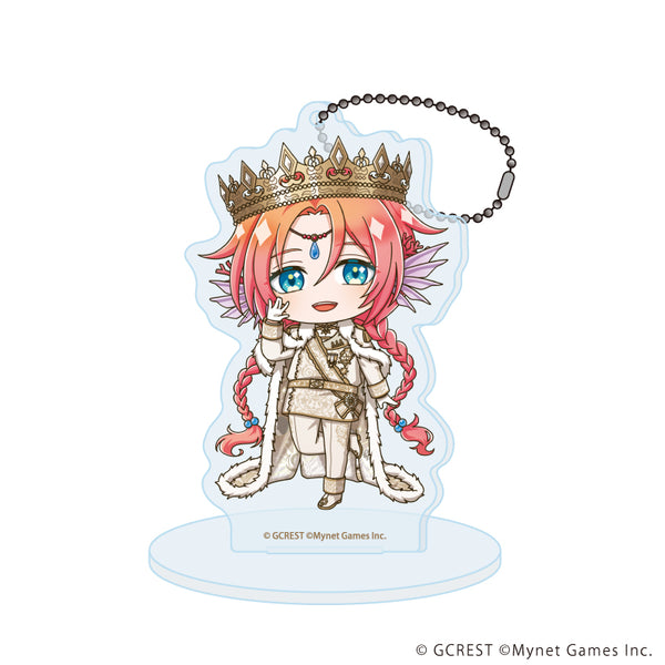 "The Kingdom of Dreams and the 100 Sleeping Princes" Acrylic Stand Keychain 99 / Corail (Mini Character Illustration)
