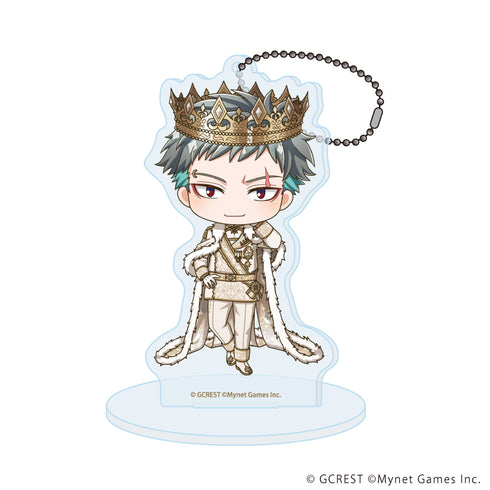 "The Kingdom of Dreams and the 100 Sleeping Princes" Acrylic Stand Keychain 109/Jet (Mini Character Illustration)