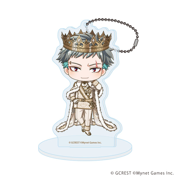 "The Kingdom of Dreams and the 100 Sleeping Princes" Acrylic Stand Keychain 109/Jet (Mini Character Illustration)