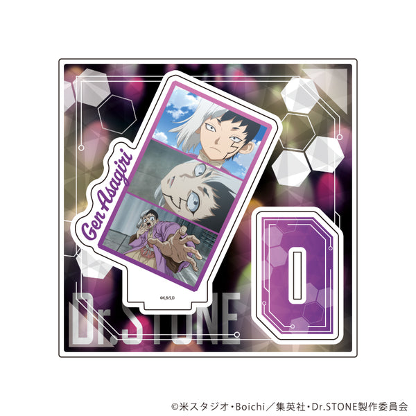 『Dr.STONE』アクリルスタンドプレート30/あさぎりゲン(場面写イラスト)