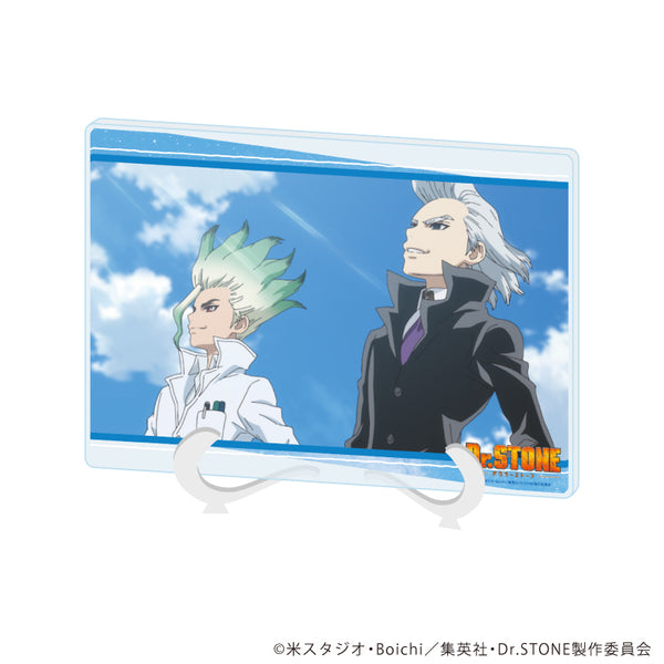 『Dr.STONE』アクリルアートボード(A5サイズ)15/石神千空&Dr.ゼノ(場面写イラスト)