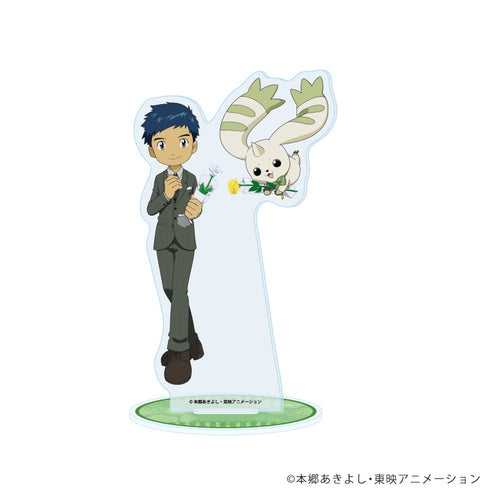 『デジモンテイマーズ』アクリルスタンド12/ジェンリャ&テリアモン お祝いver.(描き下ろしイラスト)【202607再販】