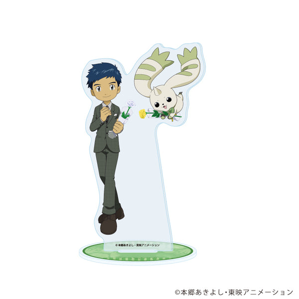 『デジモンテイマーズ』アクリルスタンド12/ジェンリャ&テリアモン お祝いver.(描き下ろしイラスト)