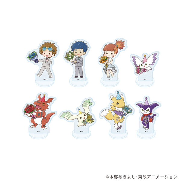 『デジモンテイマーズ』アクリルぷちスタンド02/お祝いver. コンプリートセット(全8種)(グラフアートイラスト)