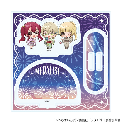『メダリスト』アクリルスタンドプレート07/夏祭り Cver.(ミニキャライラスト)