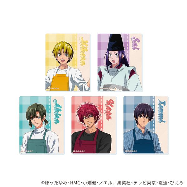 『ヒカルの碁』アクリルカード18/料理男子ver. コンプリートセット(全5種)(描き下ろしイラスト)