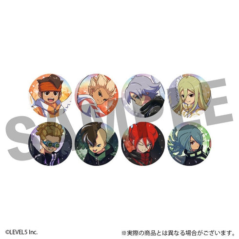 『イナズマイレブン 英雄たちのヴィクトリーロード』トレーディング缶バッジ 天使&悪魔ver. 全8種【BOX】