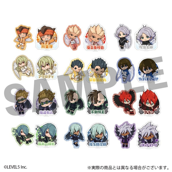 『イナズマイレブン 英雄たちのヴィクトリーロード』トレーディングミニキャラステッカー 天使&悪魔ver.(1パック2枚入り) 全24種【BOX】