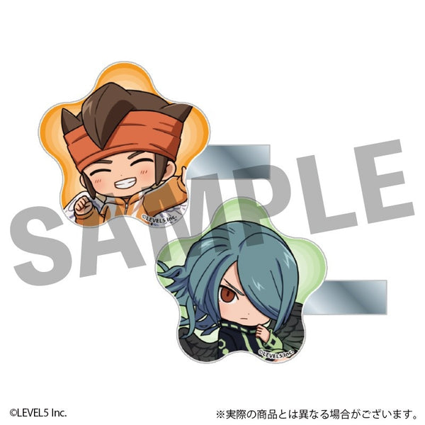 『イナズマイレブン 英雄たちのヴィクトリーロード』アクリルヘアクリップ 円堂 守 天使ver.&風丸 一郎太 悪魔ver.
