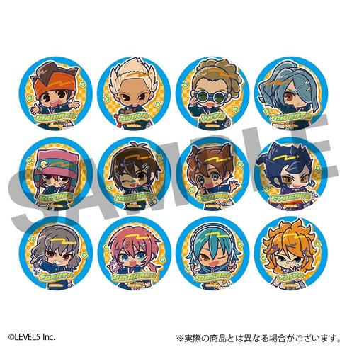 《闪电十一人 英雄们的胜利之路》迷你角色收藏徽章 平成流行版 全12种【礼盒装】