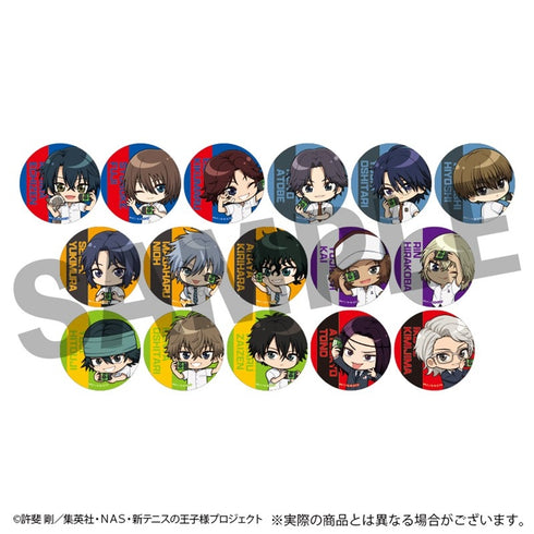 『新テニスの王子様』トレーディングデフォルメ缶バッジ 全16種【BOX】