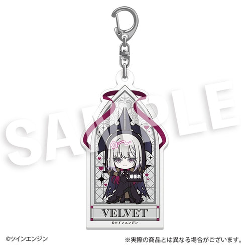 『THE RIBBON HERO リボンヒーロー』フレフレンズアクリルキーホルダー ベルベット