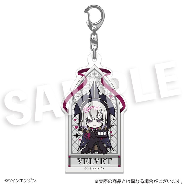 『THE RIBBON HERO リボンヒーロー』フレフレンズアクリルキーホルダー ベルベット