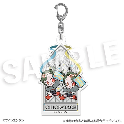 『THE RIBBON HERO リボンヒーロー』フレフレンズアクリルキーホルダー チック&タック