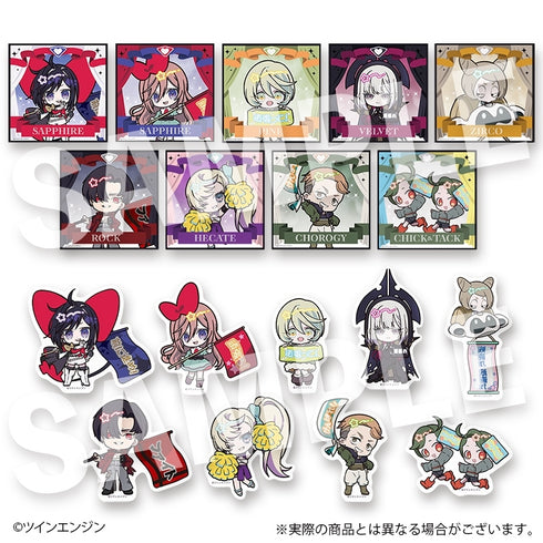 『THE RIBBON HERO リボンヒーロー』トレーディングフレフレンズステッカー(1パック2枚入り) 全18種【BOX】
