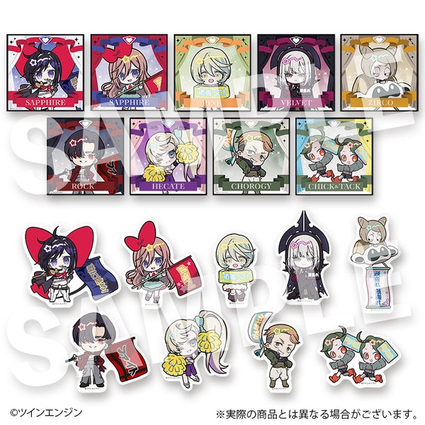 『THE RIBBON HERO リボンヒーロー』トレーディングフレフレンズステッカー(1パック2枚入り) 全18種【BOX】