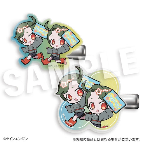 『THE RIBBON HERO リボンヒーロー』フレフレンズヘアクリップ チック&タック