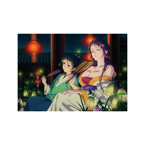 『薬屋のひとりごと』クリアポスター ホタルブクロ