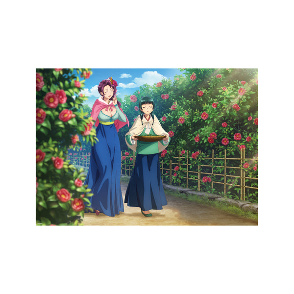 『薬屋のひとりごと』クリアポスター(椿)
