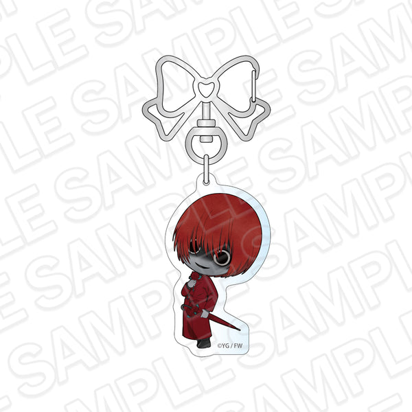 『文字化化』アクリルキーホルダー 赤い傘の男 Rose デフォルメ ver.