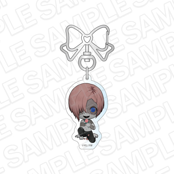 『文字化化』アクリルキーホルダー ツギハギの男 Rose デフォルメ ver.
