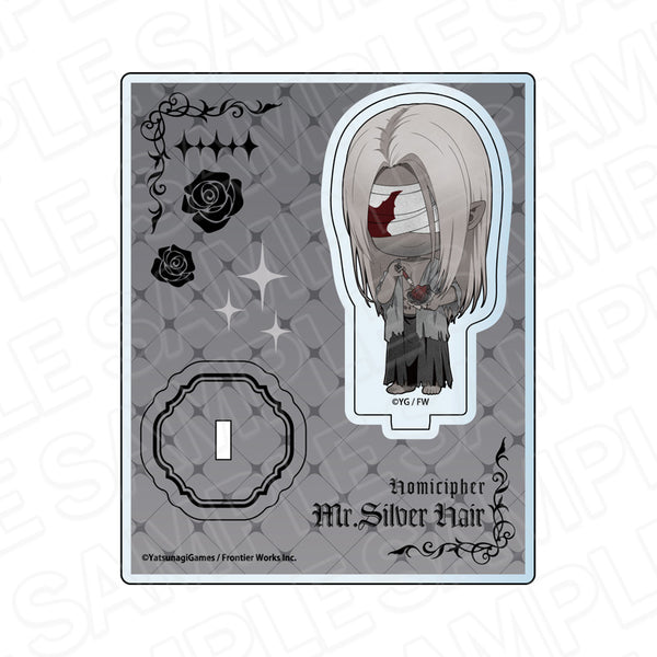 『文字化化』アクリルスタンド 銀髪の男 Rose デフォルメ ver.
