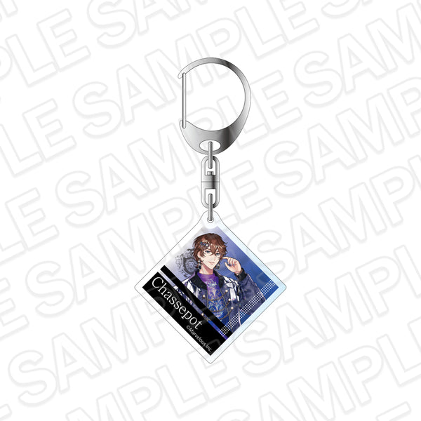 "1000 Gunmen: Rhodoknight" Acrylic Keychain - Chaspou Future × Crush Ver.